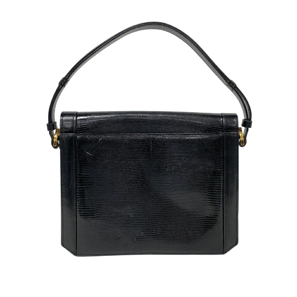 Saint Laurent Black Cassandra Handbag  YVES